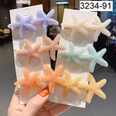 Impression Star Style colorful 10 Pcs Multicolor Hair Clip Set